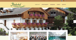 Desktop Screenshot of fitscherhof.com